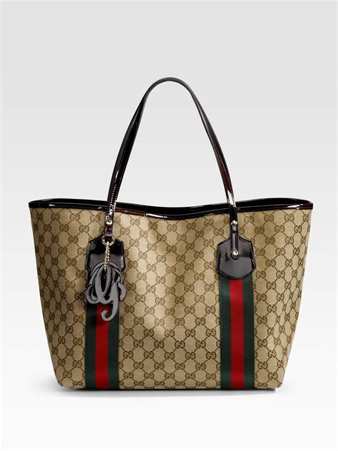 gucci large travel tote|genuine Gucci bag purse tote.